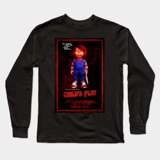 Child's Play Chucky Movie Poster Long Sleeve T-Shirt